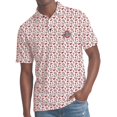 thumbnail image 3 of Champion NCAA Men's Short Sleeve Polo, 3 of 6