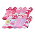 thumbnail interactive-video image 1 of Member's Mark Girls 10-Pack No-Show Sock, 1 of 7