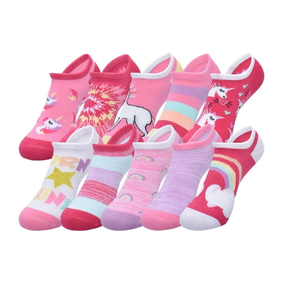 Member's Mark Girls 10-Pack No-Show Sock