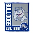 thumbnail image 1 of Logo Brands Tougaloo Bulldogs 60"x70" Super Plush Blanket, 1 of 6