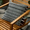 thumbnail image 2 of Town & Country Terra Alara Textured Geo Stripe Decorative Pillow, 2 of 8