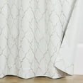 thumbnail image 3 of Aria Embroidery Window Panel Curtains (Pair) 5" to 8" Length Options, 3 of 4
