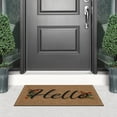 thumbnail image 3 of Apache Mills Naturelles Faux Coir Indoor/Outdoor Doormat, 2' x 3', 3 of 10
