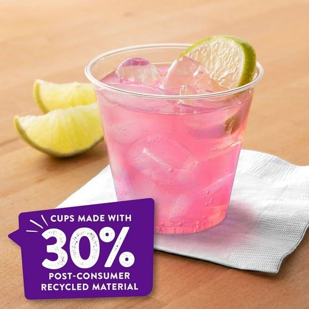 Member's Mark Plastic Cups, Clear, 9 oz - 264 count