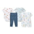 thumbnail image 5 of Burt's Bees Baby 4-Piece Playwear Set, 5 of 9