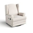 thumbnail image 1 of Storkcraft Serenity Wingback Upholstered Recline Glider (Choose Your Color), 1 of 9
