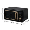 thumbnail image 3 of Frigidaire 0.7 Cu. Ft. Retro Countertop Microwave Oven, 3 of 8
