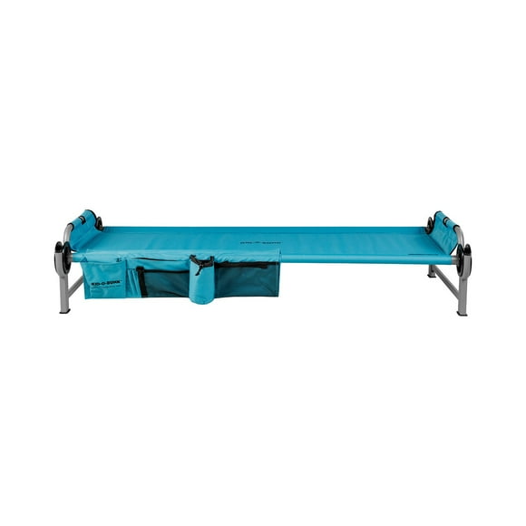 Kid-O-Bed Single Cot with Side Organizer, Choose Color