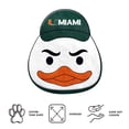 thumbnail image 4 of Logo Brands Miami Hurricanes Puff Pillow, 4 of 5