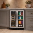 thumbnail image 4 of Frigidaire Gallery 24” Under Counter Beverage Fridge with Dual Zone Storage, 4 of 9