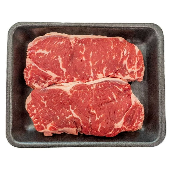Member's Mark USDA Choice Angus Beef Boneless NY Strip Steak, priced per pound