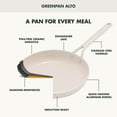 thumbnail image 4 of GreenPan Alto 8", 10" & 12" Ceramic Nonstick Fry Pan Set, 3-Pack, 4 of 8