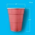 thumbnail image 2 of Member's Mark Premium Quality Coral Cups, 18 fl. oz., 160ct., 2 of 5