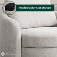 thumbnail image 5 of Studio Living Manchester Large Accent Chair in Olive Boucle Fabric, 5 of 10