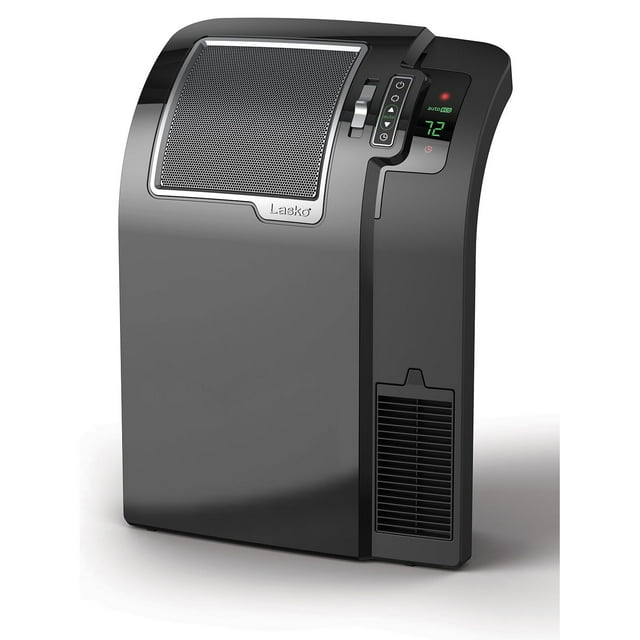 Lasko CC24870 Electric 1500-Watt FlatDigital Ceramic Heater with Remote Control