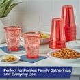 thumbnail image 4 of Hefty Party Perfect Tinted Plastic Cups, Red, 18 fl. oz., 140 ct., 4 of 4