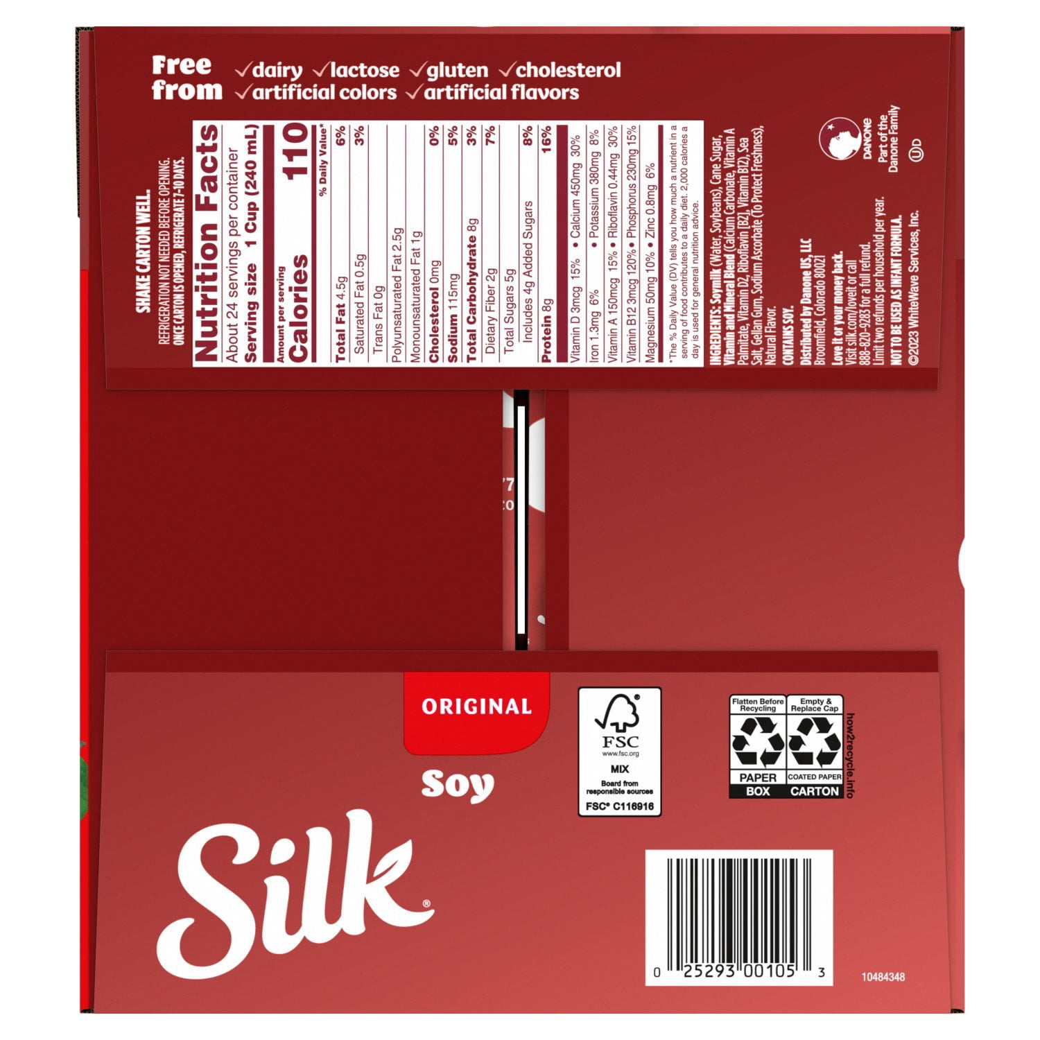 Silk ASEP Soy Original Milk, 32 fl. oz., 6 pk. - Samsclub.com