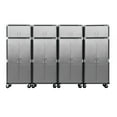 thumbnail image 1 of Seville Classics UltraHD 8-Piece Rolling Steel Garage Storage Cabinet With Stacker Set, 12 Feet Wide, 1 of 16