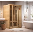 thumbnail image 4 of Maxxus Infrared 2-Person Sauna Red Light with 6 Carbon Heaters, 4 of 10