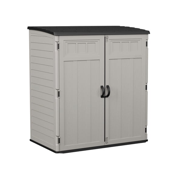 Suncast 6'x4' Extra Large Vertical Outdoor Storage Shed with Shelf