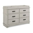 thumbnail image 1 of Simmonds Kids, Asher 6 Drawer Dresser with Changing Top and Interlocking Drawers, 1 of 14