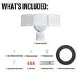 thumbnail image 9 of Westinghouse  5000 Lumen Motion Activated Integrated LED Outdoor Triple Head Security Light, 9 of 10