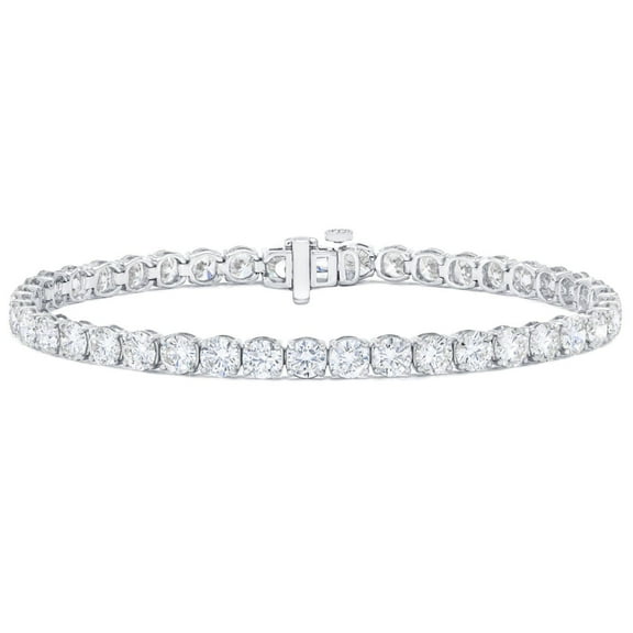 Lab Created Tennis Bracelet in 14K Gold
