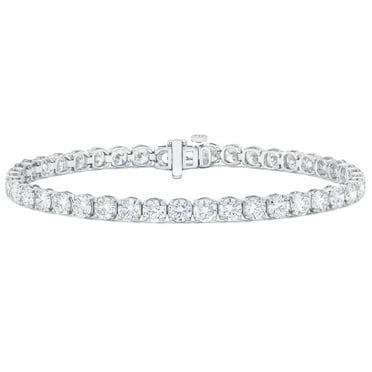 Lab Created Tennis Bracelet in 14K Gold