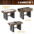 thumbnail image 3 of Barrington Billiards Urban 3 in 1 Combo Game Table, 48", 3 of 10