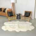 thumbnail image 4 of 100% Genuine Silky Sheepskin Rug, 5'10"x3'8", 4 of 6