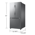 thumbnail image 3 of Samsung Bespoke AI 25 cu. ft. 3-Door French Door Refrigerator, 3 of 9