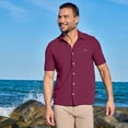 thumbnail image 7 of Greg Norman Men's Button Front Polo, 7 of 7