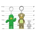 thumbnail image 6 of LEGO Cactus & Triceratops Keychain Lights + Raccoon Sticker, 6 of 6