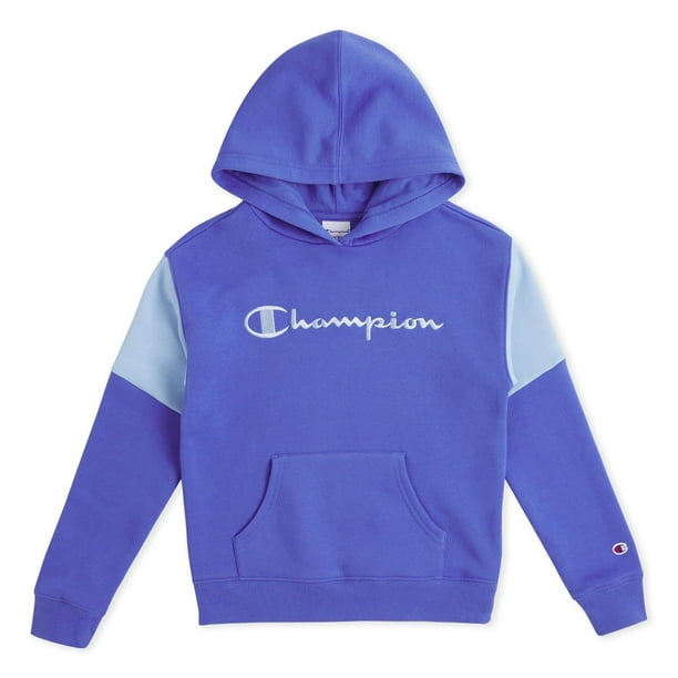 Champion Girls Logo Fleece Hoodie