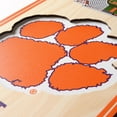 thumbnail image 4 of YouTheFan Clemson Tigers 6"x19" 3D Stadium View Banner, 4 of 6