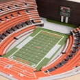 thumbnail image 3 of YouTheFan Miami Hurricanes 25-Layer Football Stadium View 3D Wall Art, 3 of 5