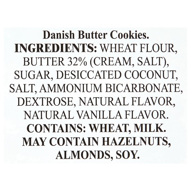 Jacobsens Original Premium Danish Butter Cookie Tin, 1lb., 4 pk