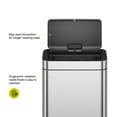 thumbnail image 4 of EKO Matte Stainless Steel Motion Sensor Kitchen Trash Can 13.2 Gallon, 4 of 11