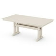 thumbnail image 4 of POLYWOOD Gulf Shores Farmhouse Trestle Dining Set, 6pc, 4 of 9