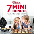 thumbnail image 3 of DASH 7-Donut Mini Donut Maker Machine - Donut Print, 3 of 5