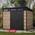 thumbnail image 9 of Keter 9' x 7' Signature Collection Resin Outdoor Shed, 9 of 22