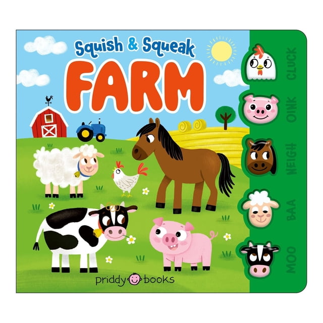 Squish & Squeak Farm by Roger Priddy, Board Book