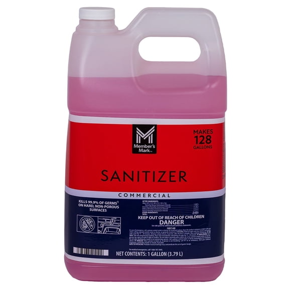 Member's Mark Commercial Sanitizer, 1 Gallon Jugs