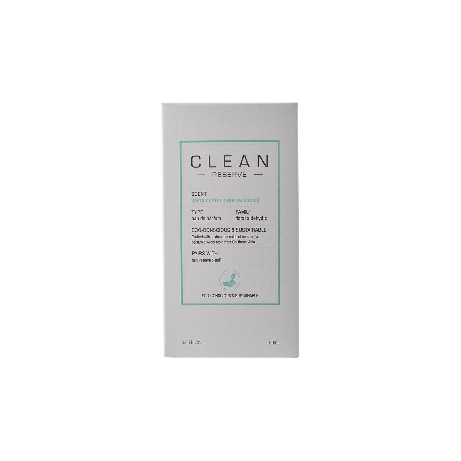 Clean Reserve Warm Cotton (Reserve Blend), Eau de Parfum, 3.4 fl