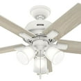 thumbnail image 5 of Hunter 44" Crystal Peak Indoor Ceiling Fan with LED 3 Light and Pull Chain, 5 of 9