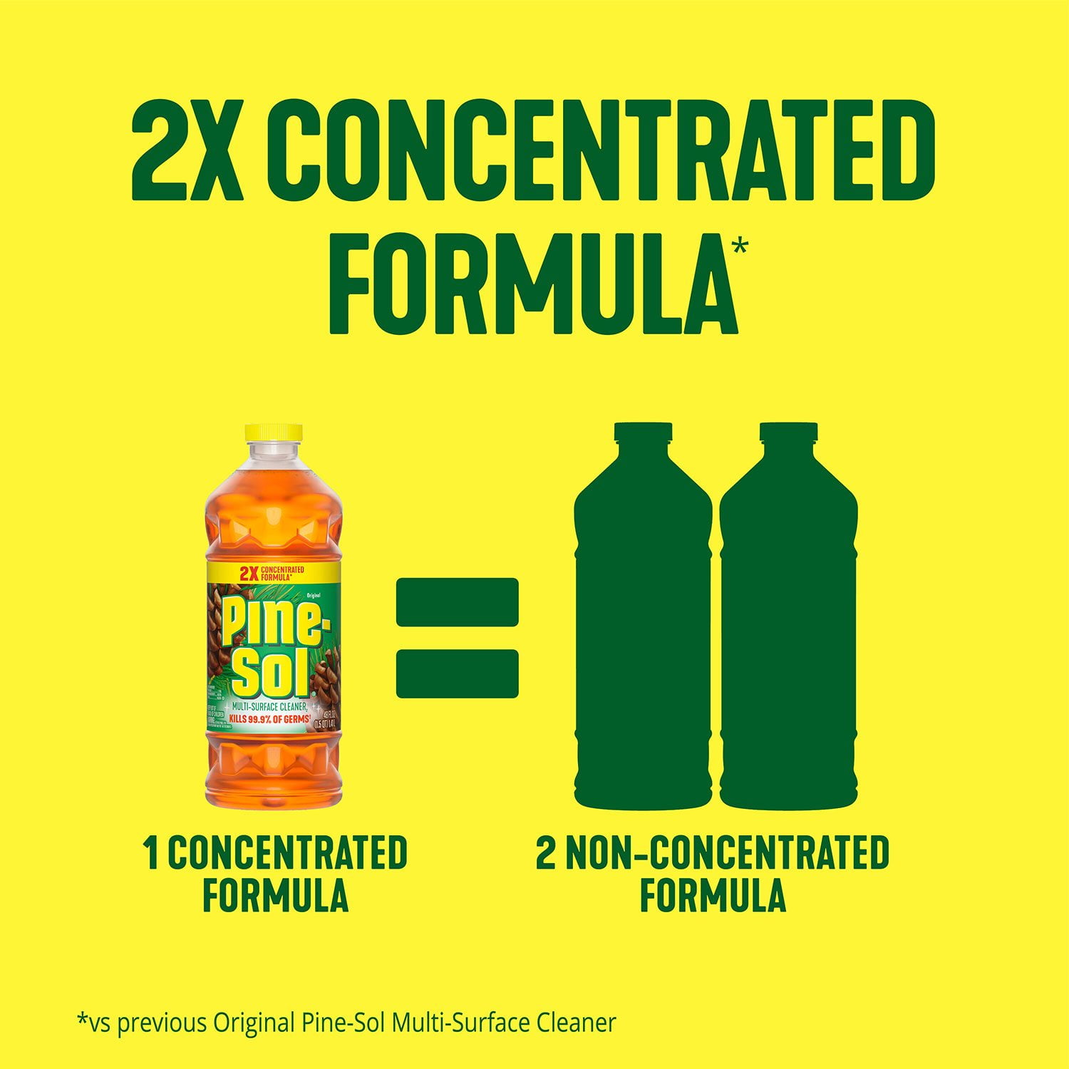 Pine-Sol Multi-Surface Cleaner, Pine Scent, 2 ct., 120 fl. oz