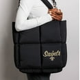 thumbnail image 2 of NFL New Orleans Saints Puff Tote, 2 of 6