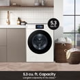 thumbnail image 7 of Samsung 5.3 cu. ft. Bespoke AI Ultra Capacity Front Load Washer, 7 of 9