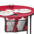thumbnail image 5 of Logo Brands Nebraska Cornhuskers 27.6in Round Tailgate Table, 5 of 5