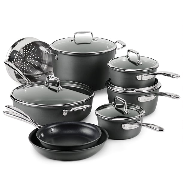 Tramontina 13-Piece Hard Anodized Nonstick Cookware Set - Samsclub.com